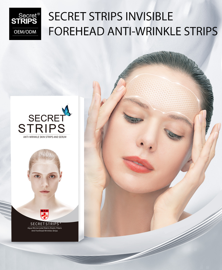 Anti Wrinkle Forehead Strips Serum