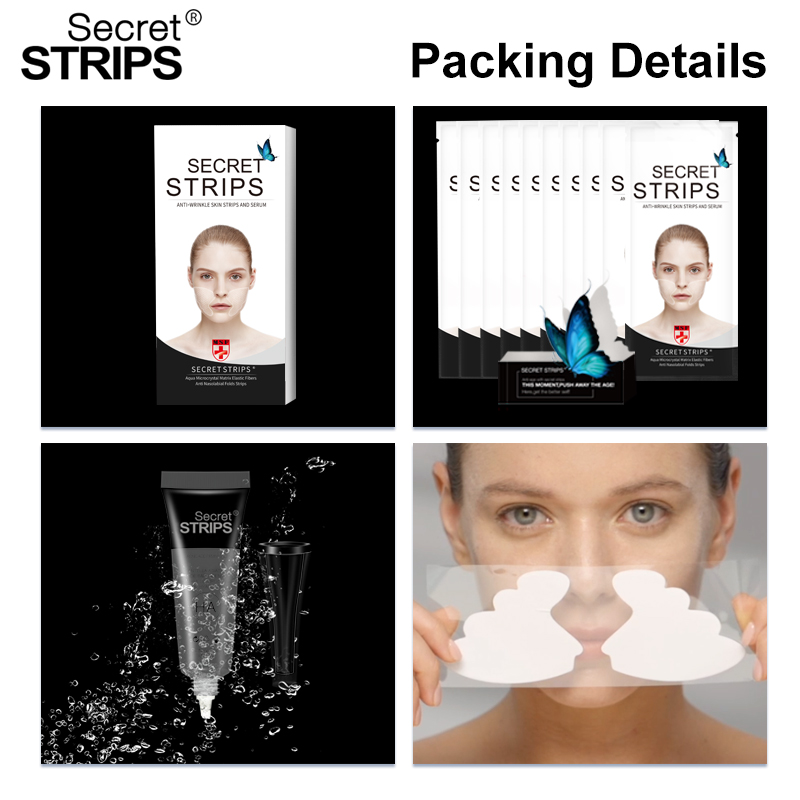 Anti Wrinkle V Face Lifting Strips Serum