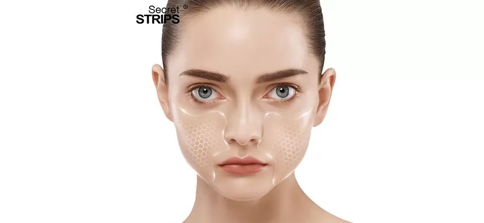 Anti Wrinkle V Face Lifting Strips+Serum